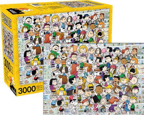 Peanuts Cast 3000 Pc Puzzle - Peanuts Cast 3000 Pc Puzzle - Games