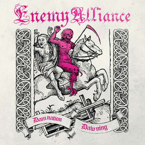 Enemy Alliance - Damnation Dawning [Rosa] Vinyl Record