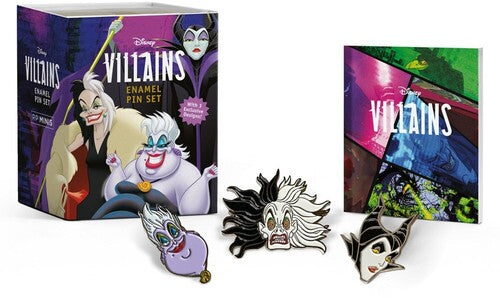 Strong,mary - Disney Villains Enamel Pin Set - Books