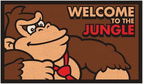 Donkey Kong Welcome To The Jungle Doormat - Donkey Kong Welcome To The Jungle Doormat - Novelties