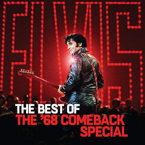 the album cover for Elvis Presley - The Best Of The '68 Comeback Special