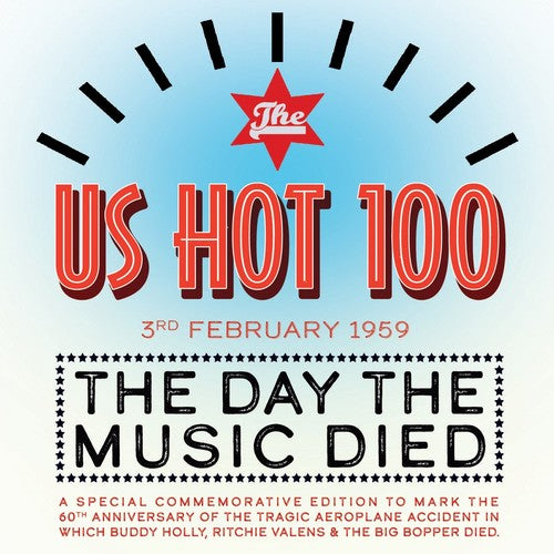 Us Hot 100 3rd Feb. 1959: Day The Music Died / Var - Us Hot 100 3rd Feb. 1959: Day The Music Died / Var - Music CD