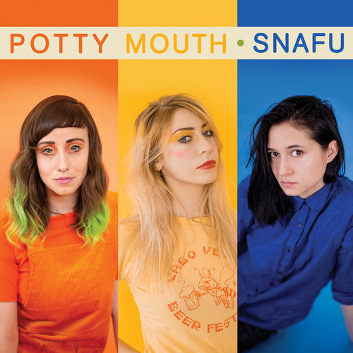 the album cover for Potty Mouth - Snafu