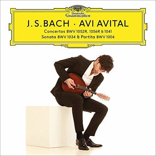 the album cover for Avi Avital - Bach (Extended Tour Version) (W/Dvd) [Limited Edition] [Digipak]