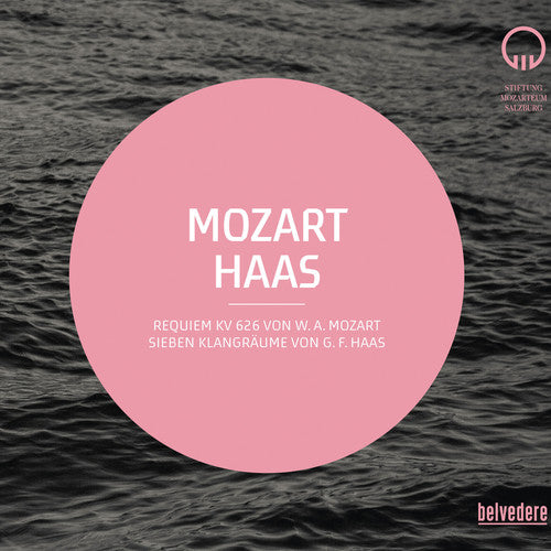 the album cover for Mozart / Holzapfel - Requiem KV626 / Haas / Sieben Klangraume