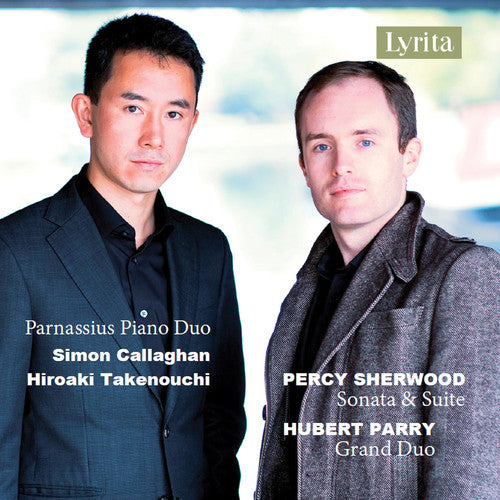 the album cover for Parry / Parnassius Piano Duo - Sonata & Suite / Grand Duo