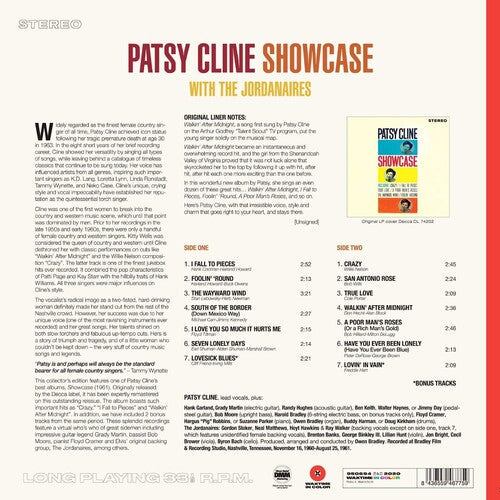 Patsy Cline - Showcase [180-Gram  With Bonus Tracks] Vinyl Record