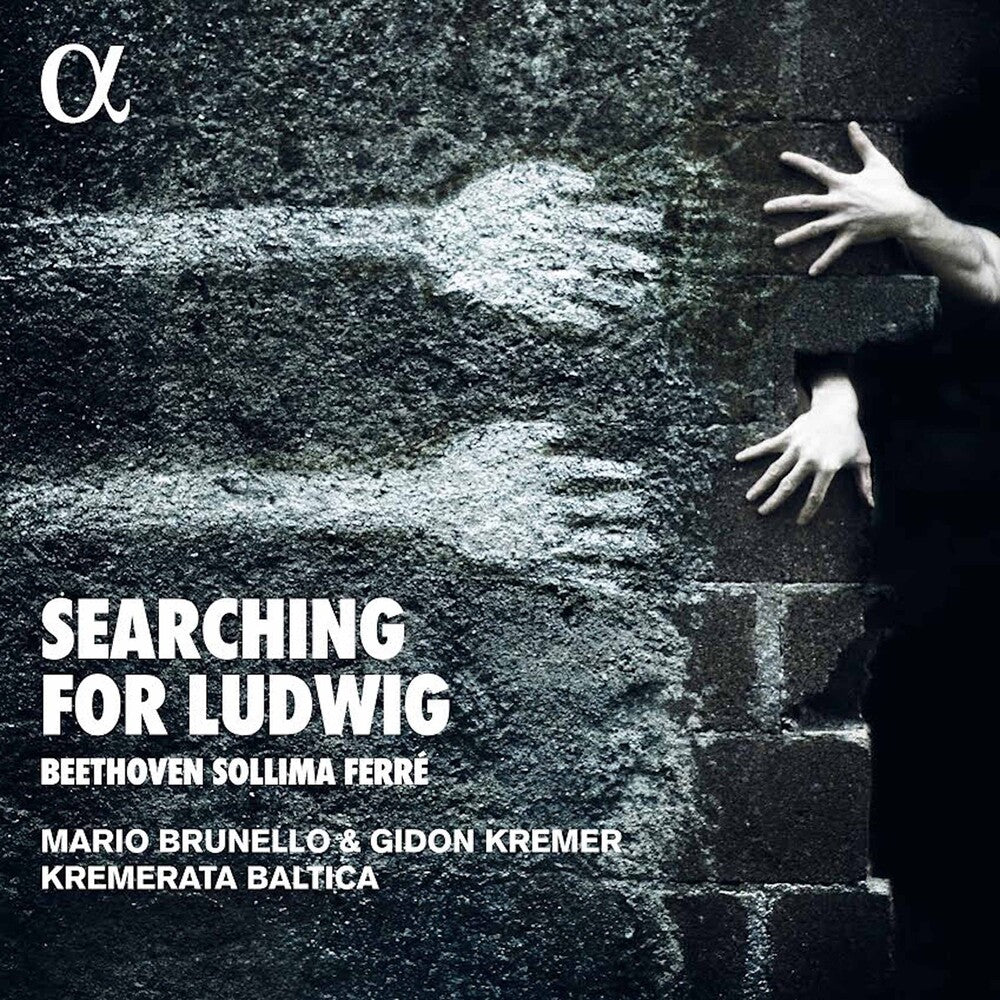 the album cover for Beethoven / Kremer / Brunello - Searching for Ludwig