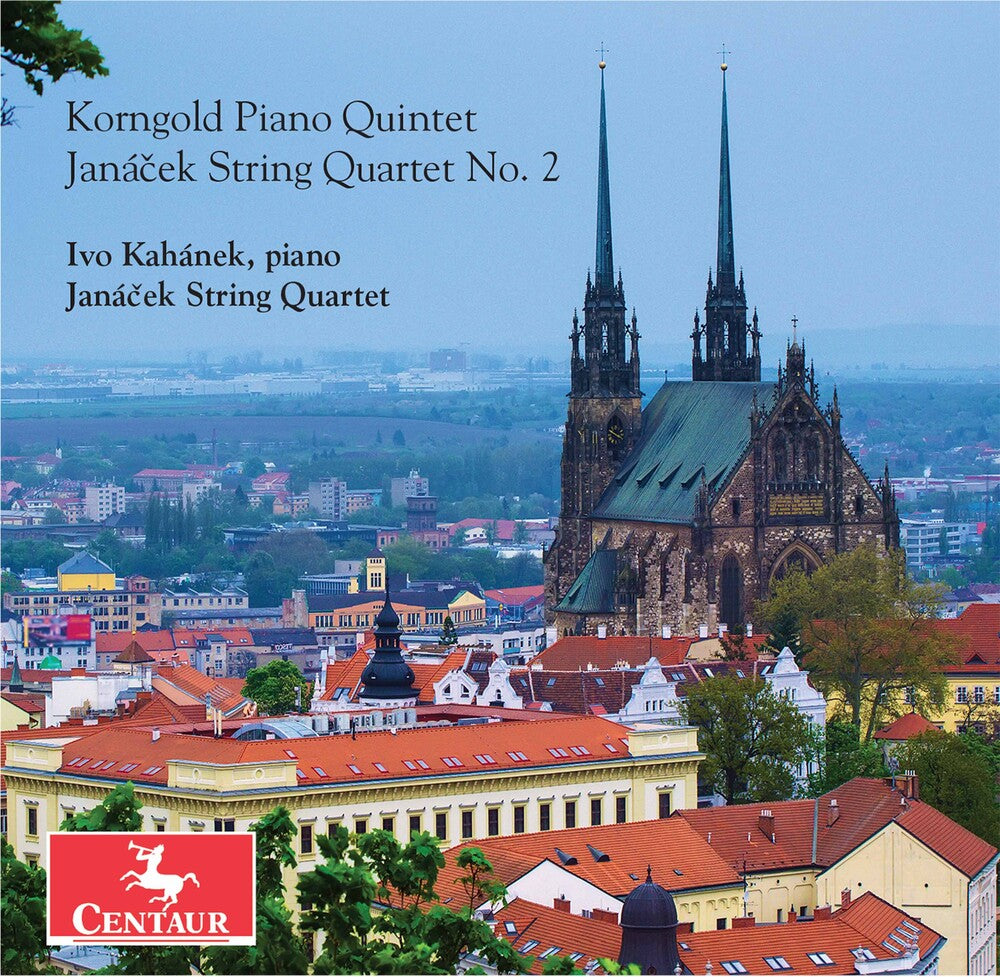 the album cover for Janacek / Kahanek - Piano Quintet