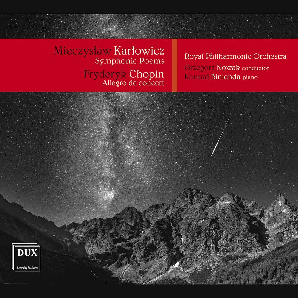 the album cover for Chopin / Royal Philharmonic Orch / Nowak - Symphonic Poems
