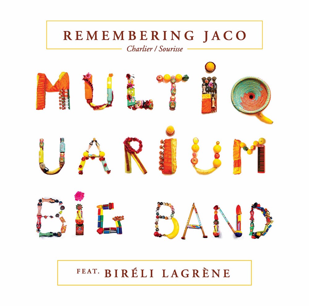 the album cover for Pastorius / Multiquarium Big Band / Lagrene - Remembering Jaco