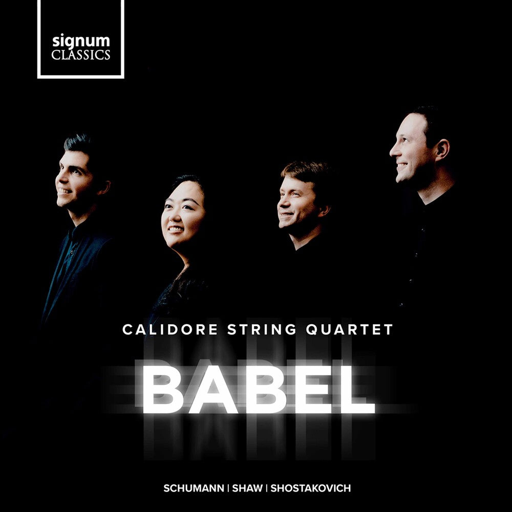 the album cover for Schumann / Calidore String Quartet - Babel