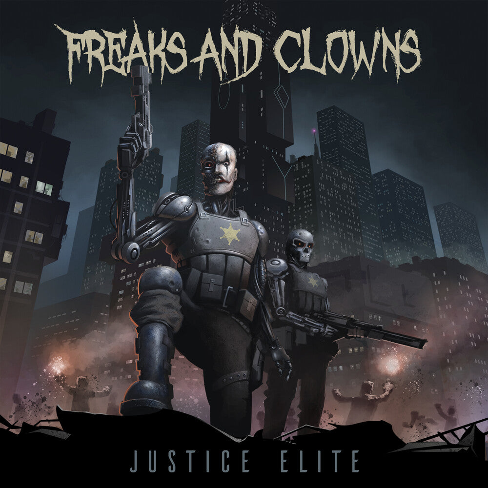 the album cover for Freaks & Clowns - Justice Elite
