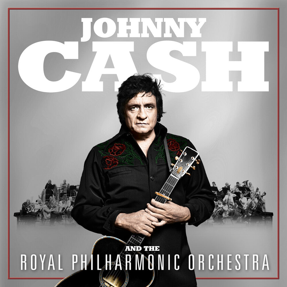 the album cover for Johnny Cash - Johnny Cash And The Royal Philharmonic Orchestra [LP]