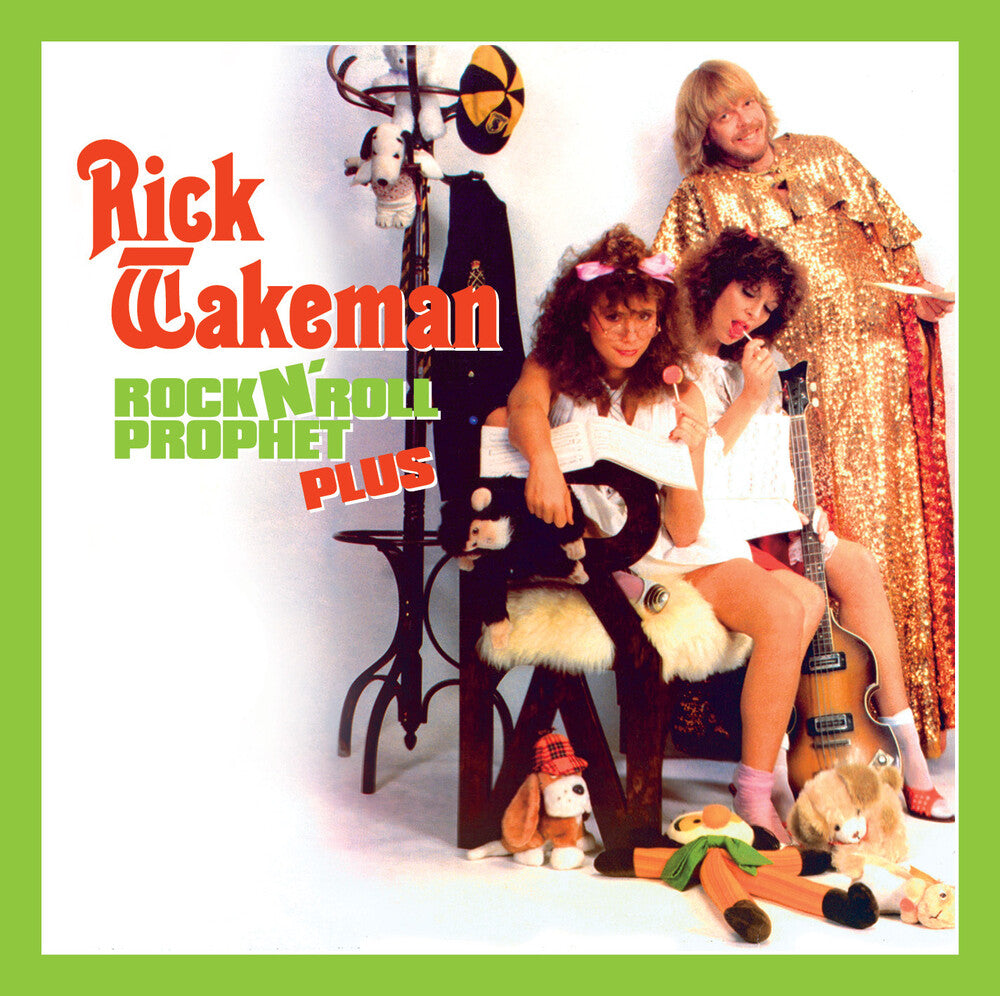 the album cover for Rick Wakeman - Rock N Roll Prophet