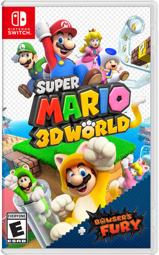 Swi Super Mario 3d World + Bowser's Fury - Swi Super Mario 3d World + Bowser's Fury - Video Game
