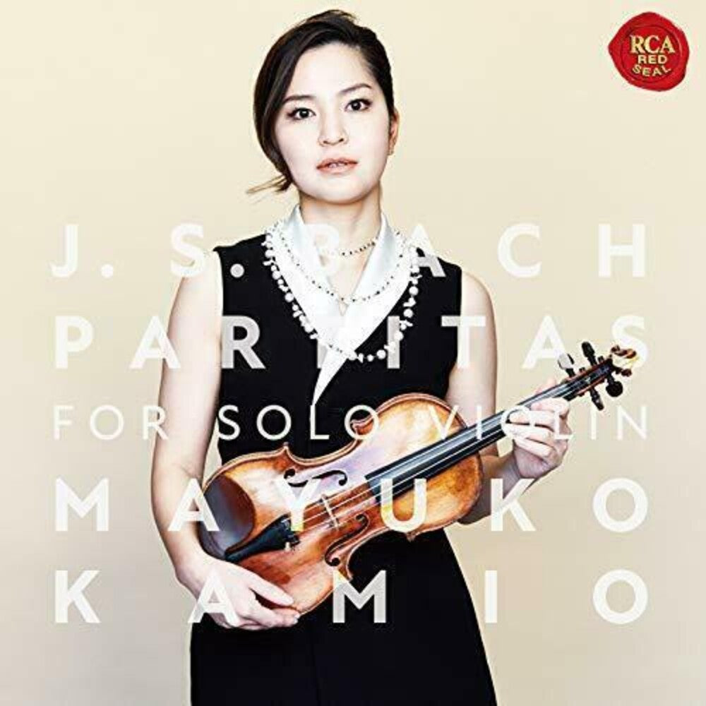the album cover for Bach / Mayuko Kamio - J.S. Bach: Partitas For Solo Violin (Hybrid-SACD)
