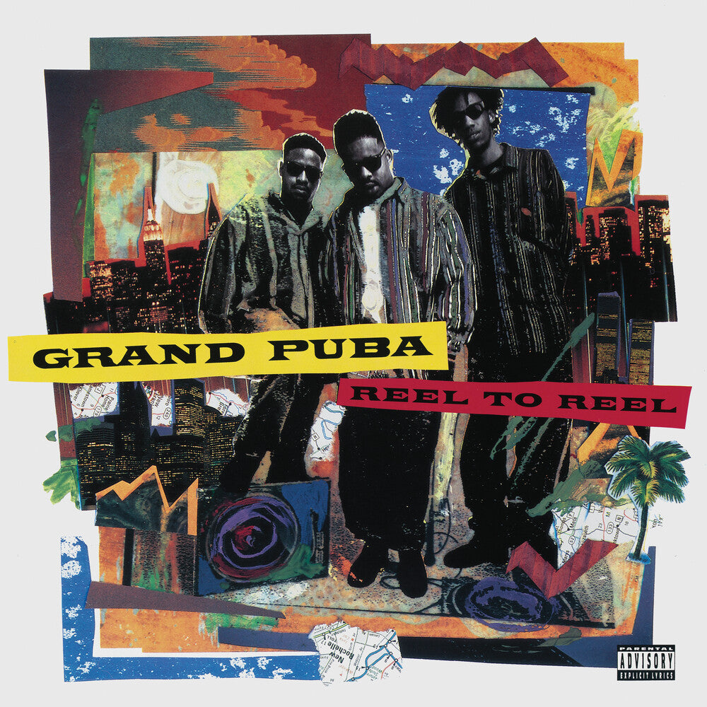 the album cover for Grand Puba - Reel To Reel