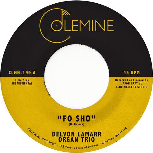 Delvon Lamarr Organ Trio - Fo Sho Vinyl Record