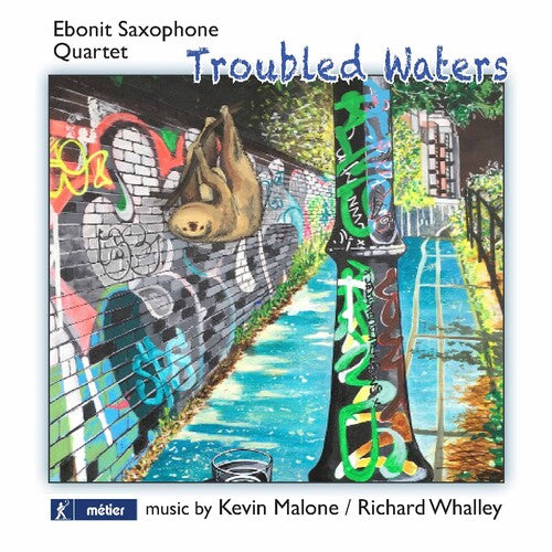 Malone / Ebonit Saxophone Quartet - Troubled Waters - Music CD