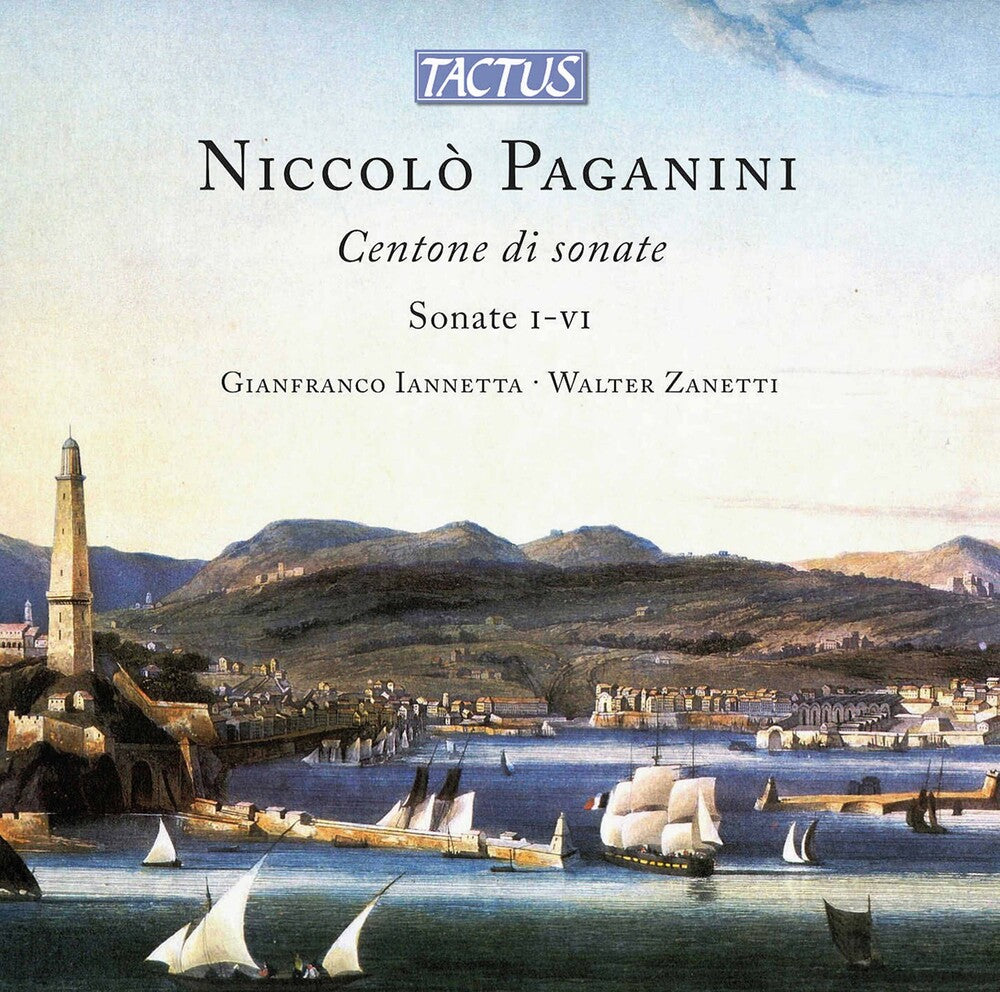the album cover for Paganini - Centone Di Sonate