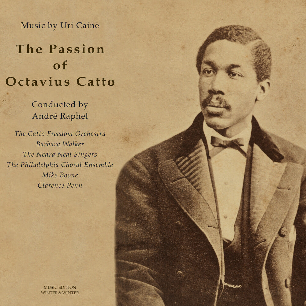 the album cover for Caine - Passion of Octavius Catto