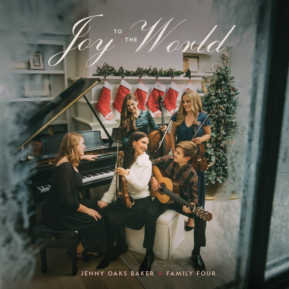the album cover for Jenny Baker Oaks / Family Four - Joy To The World