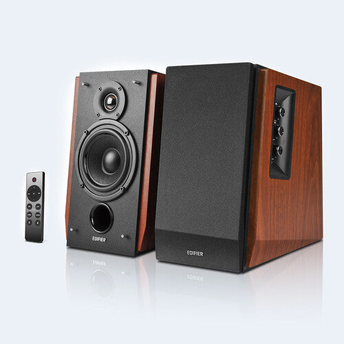 Edifier 4004971 R1700bts Bt 5.0 Shelf Spkrs Brown - Edifier 4004971 R1700bts Bt 5.0 Shelf Spkrs Brown - Speakers