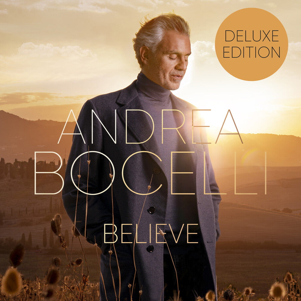 the album cover for Andrea Bocelli - Believe [Deluxe]
