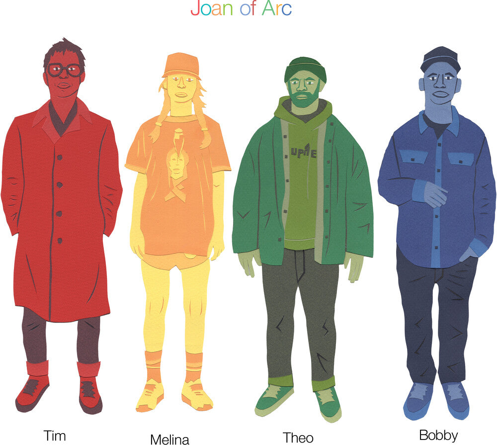 Joan Of Arc - Tim Melina Theo Bobby (Sky Blue Vinyl) [LP] Vinyl Record