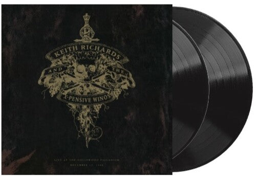 Keith Richards - Live At The Hollywood Palladium   180g 2LP (Black Vinyl) Vinyl Record