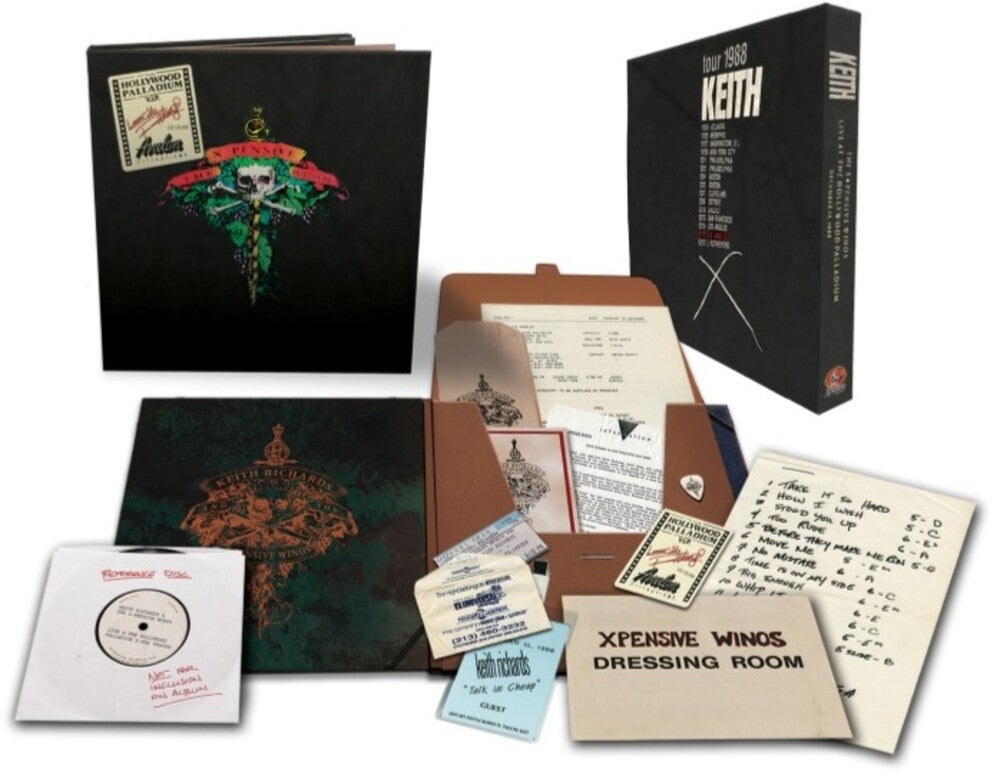 Keith Richards - Live At The Hollywood Palladium: Remastered [Limited Edition Deluxe Box Set] Vinyl Record