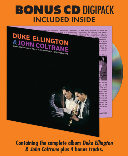 Duke Ellington & John Coltrane [180-Gram LP With Bonus Tracks & Bonus CD] Vinyl Record