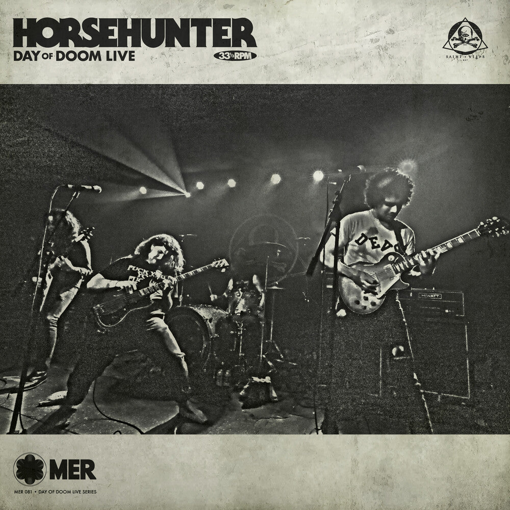 the album cover for Horsehunter - Day Of Doom Live [Digipak]