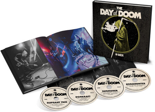 Elephant Tree / Domkraft / Summoner / Horsehunter - Day Of Doom Live (hardcover Book Inc. 4 Cds) - Music CD