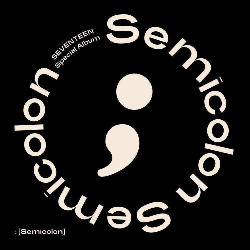 the album cover for SEVENTEEN - ; [Semicolon] EP