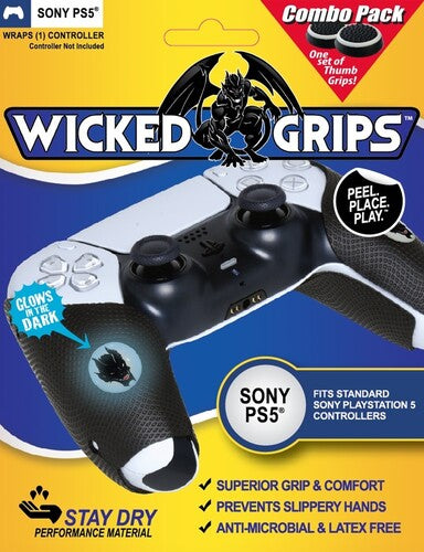 Wg Ps5 Hp Cntrl Grips Thumb Grips Combo - Wg Ps5 Hp Cntrl Grips Thumb Grips Combo - Game Accessories