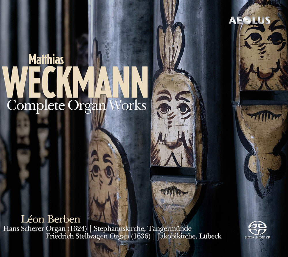 the album cover for Weckmann / Berben - Complete Organ Works (Hybr) (2pk)