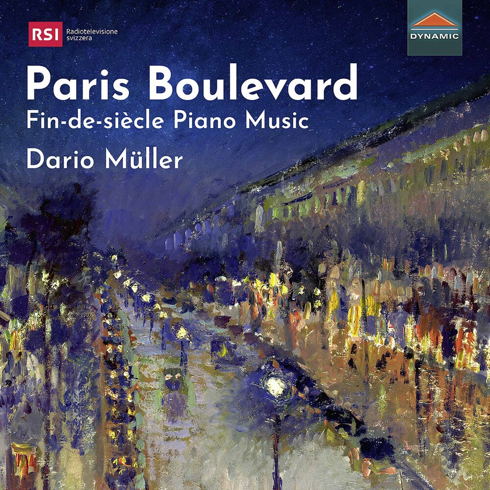 the album cover for Paris Boulevard / Various - Paris Boulevard