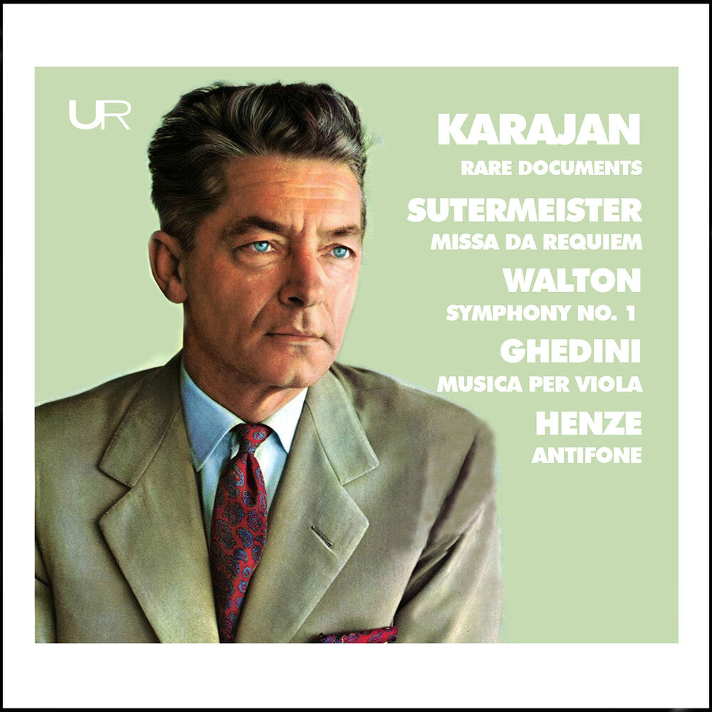the album cover for Ghedini / Karajan - Rare Documents