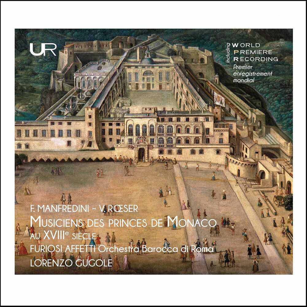 the album cover for Manfredini / Affetti / Orchestra Barocca Di Roma - Musiciens Des Princes de Monac