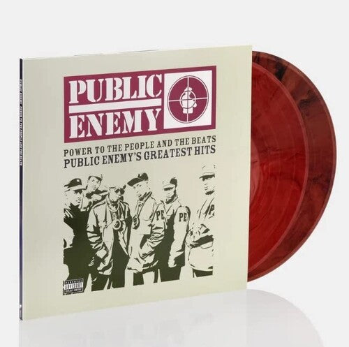 Public Enemy - Power To The People And The Beats: Public Enemy's Greatest Hits [2LP Red & Black Smoke] Vinyl Record