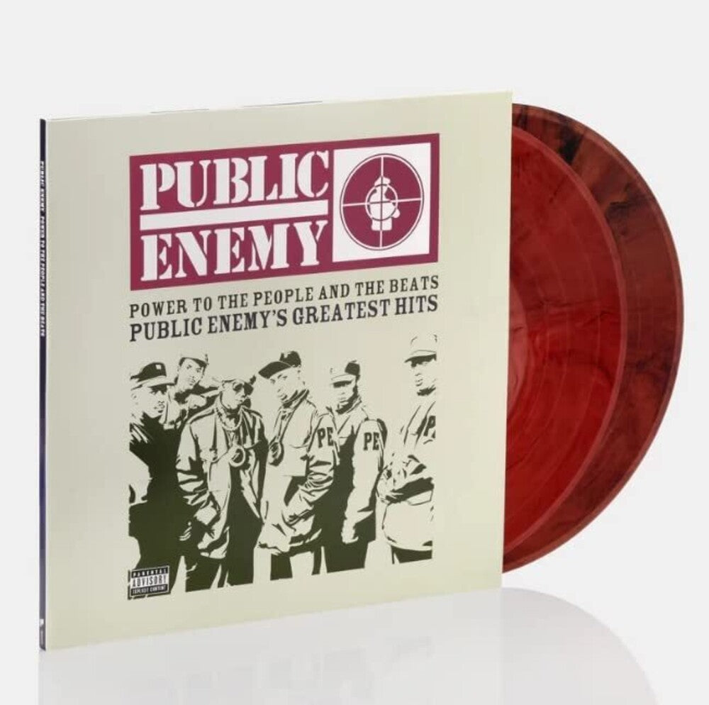 Power To The People And The Beats - Public Enemy's Greatest Hits [Limited Edition Blood Red w/ Black Smoke 2LP] Vinyl Record