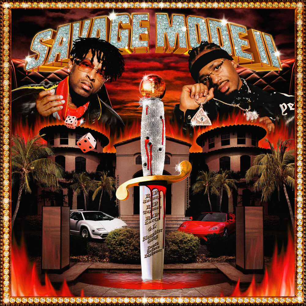 the album cover for Metro Boomin - Savage Mode II