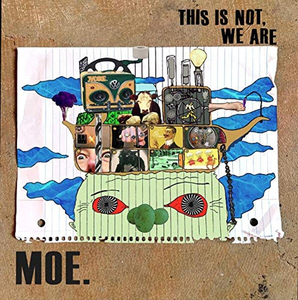 Moe - This Is Not, We Are [Blue Galaxy LP] Vinyl Record