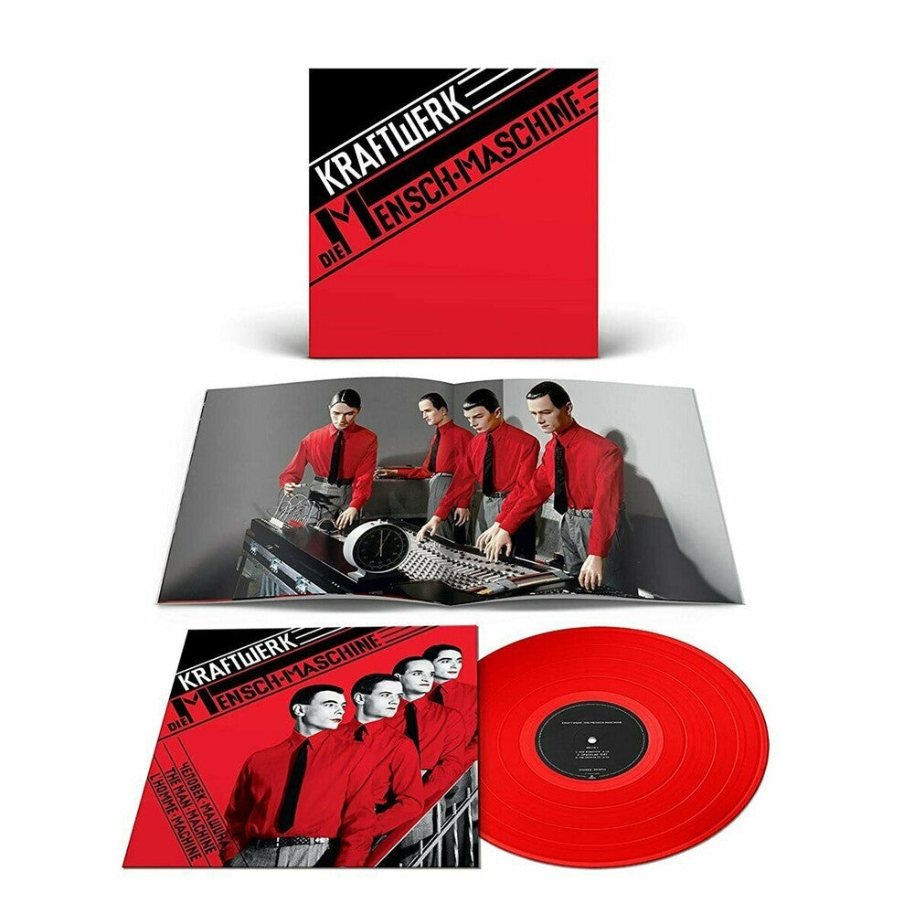 Kraftwerk - Die Mensch-Maschine (German Version) [Transparent Red Colored Vinyl] Vinyl Record