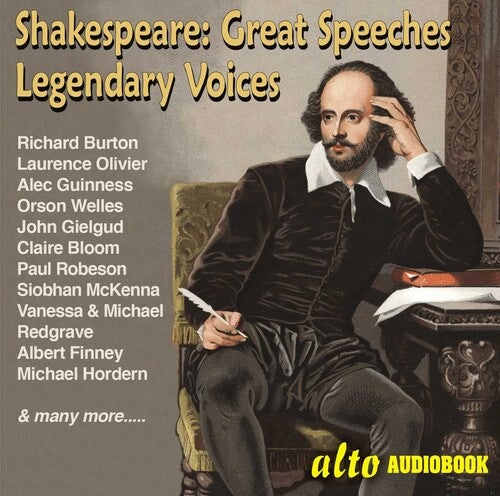 Burton,richard / Olivier,laaurence / Welles,orson - Great Shakespeare Speeches: Legendary Voices - Music CD