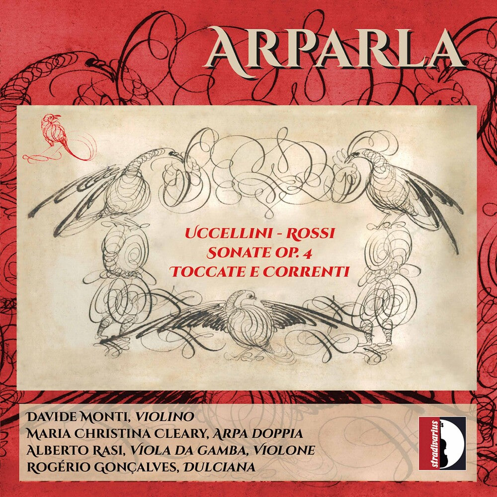 the album cover for Rossi / Arparla - Sonate 4
