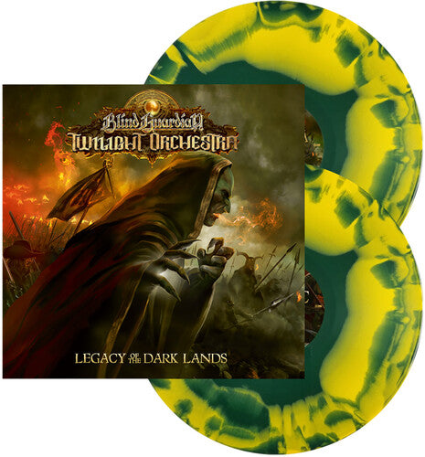 Blind Guardian's Twilight Orchestra - Legacy Of The Dark Lands (Inkspot) (Yellow/Green Swirl Vinyl) Vinyl Record
