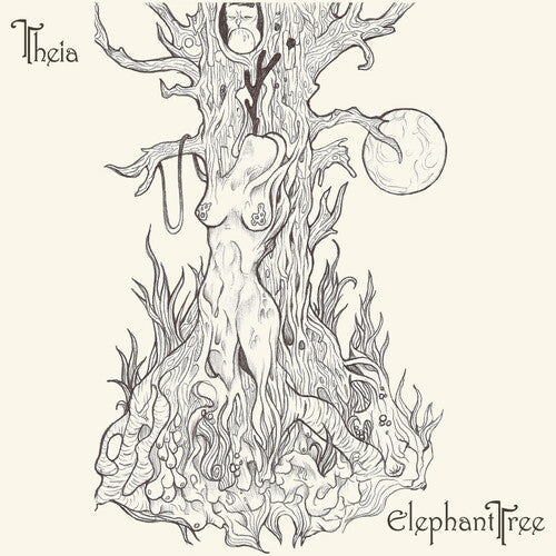 Elephant Tree - Theia (White & Gold Galaxy Pattern Vinyl) Vinyl Record